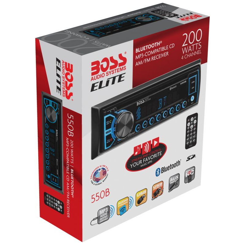 Boss Elite 550B CD Receivers